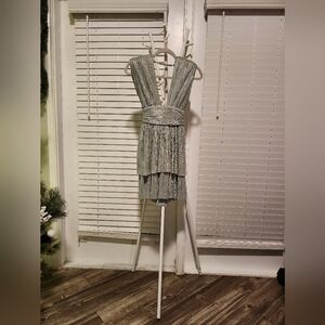 Sparkly Green Short Dress